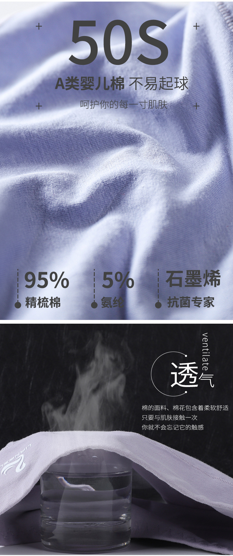 Cotton Underwear Swan Belly Warming Palace Large Size Plump Girls Graphene Antibacterial Crotch Triangle Underwear