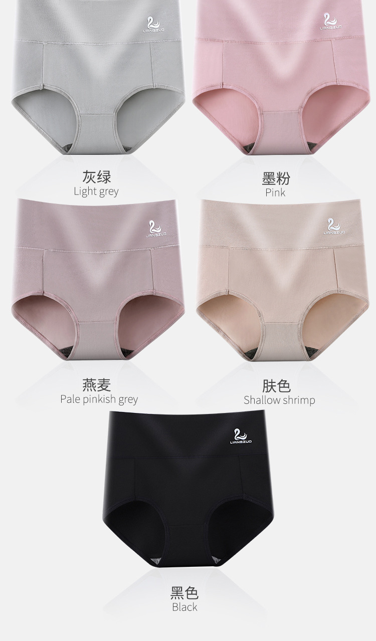 Cotton Underwear Swan Belly Warming Palace Large Size Plump Girls Graphene Antibacterial Crotch Triangle Underwear