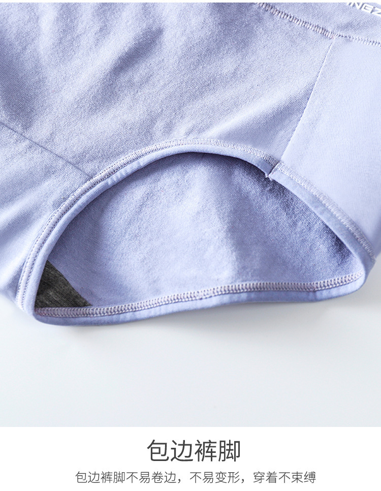 Cotton Underwear Swan Belly Warming Palace Large Size Plump Girls Graphene Antibacterial Crotch Triangle Underwear