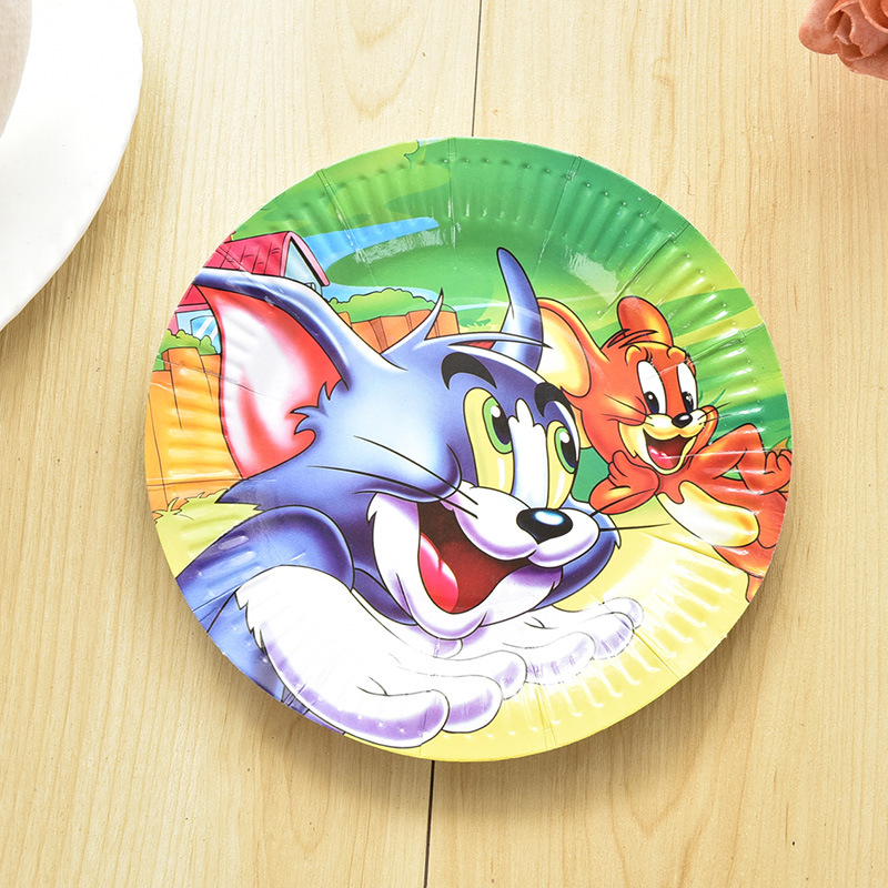 Party Supplies Plate Paper Pallet Paper Plate Cake Plate Dinner Plate Birthday Party Party Decorations Wholesale