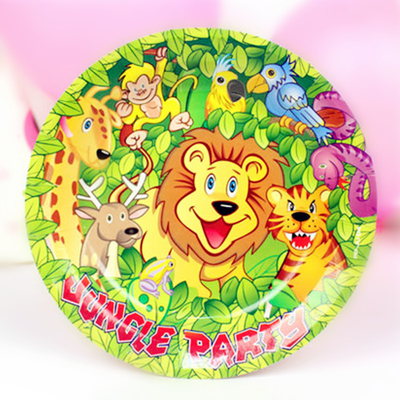 Birthday party supplies 7 inch polka dot paper plate Korean version wave point cake plate party disposable barbecue dinner plate Birthday party supplies 7 inch polka dot paper plate Korean version wave point cake plate party disposable barbecue dinner plate