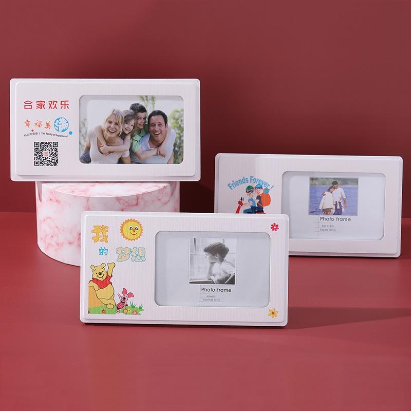 Factory Direct Supply New Fashion Beautiful Photo Frame Home Bedroom Study Room Decoration Picture Frame in Stock Wholesale