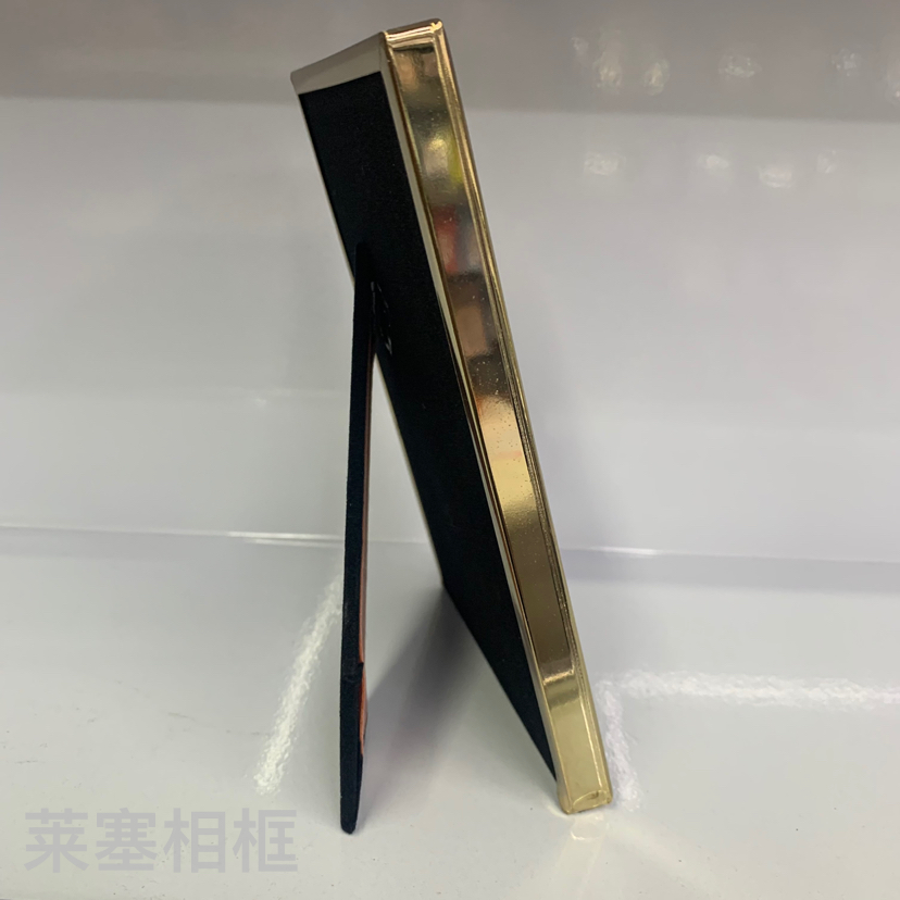Coarse Frosted Iron Plating Golden Glass Creative Decoration Photo Home Decorative Gift Crafts Metal Photo Frame