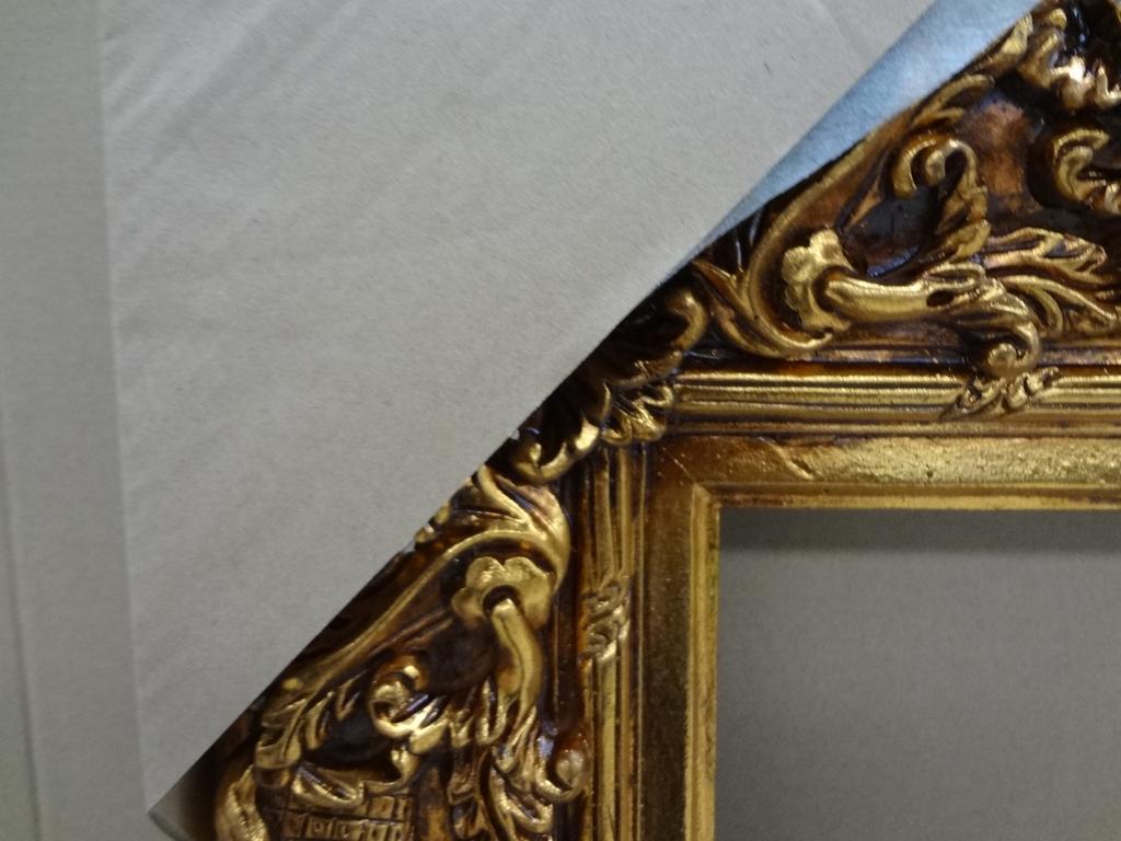 Classical European Style Frame Antique Gold Trim Resin Photo Frame Frame Soft Decoration Picture Frame