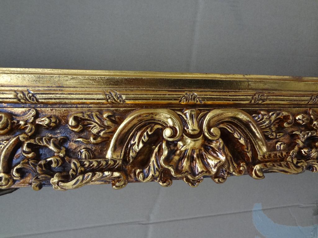 Classical European Style Frame Antique Gold Trim Resin Photo Frame Frame Soft Decoration Picture Frame