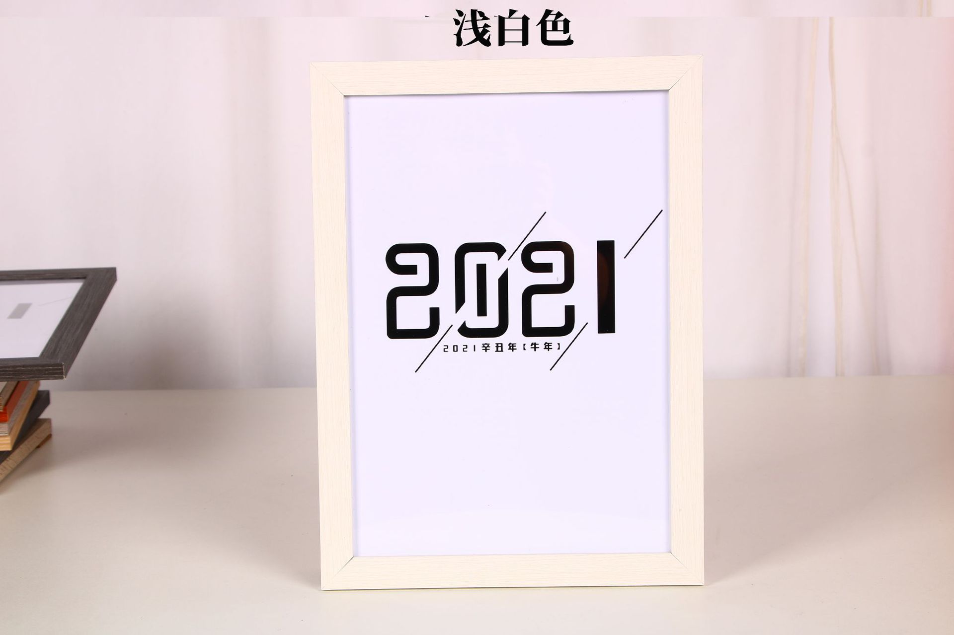 Solid Wood Photo Frame Wholesale Wall Hanging and Table Decoration Creative 7-Inch 5 6 8-Inch A4 Photo Frame License Frame Picture Frame Studio Manufacturer