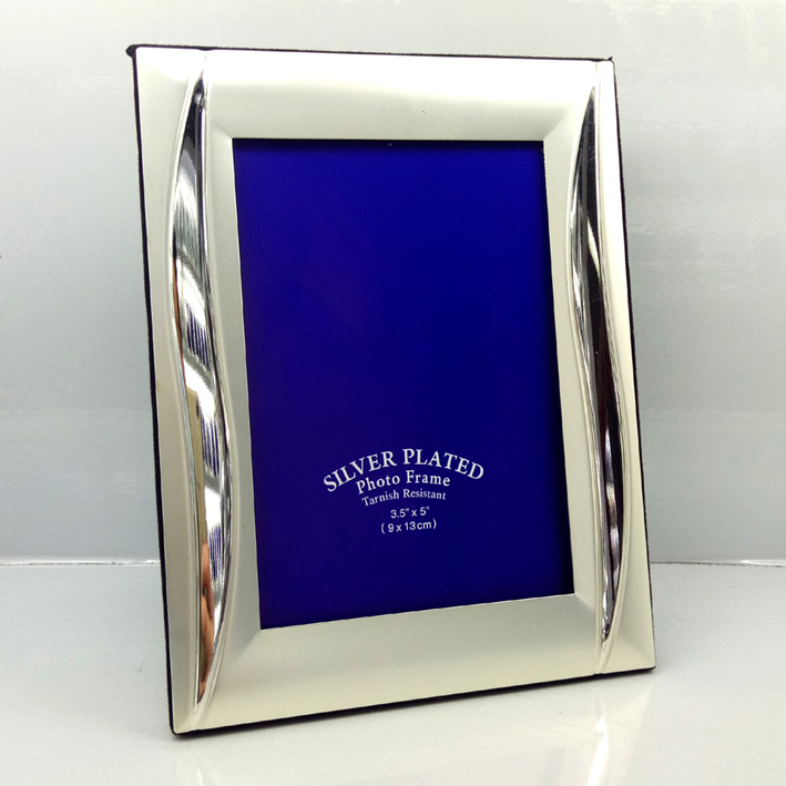High-end gift photo frame / silver / metal Home Furnishing and office decoration