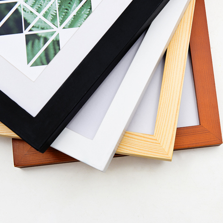 Puzzle Photo Frame 8 K4k Wall Hanging Picture Frame Table Solid Wood Photo Frame A3 A4 Factory Wholesale Wooden Photo Frame Printed Logo