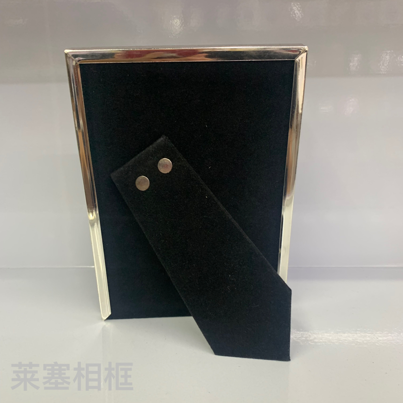 Silver Frosted Iron Plating Silver Glass Creative Decoration Photo Home Decorative Gift Crafts Metal Photo Frame