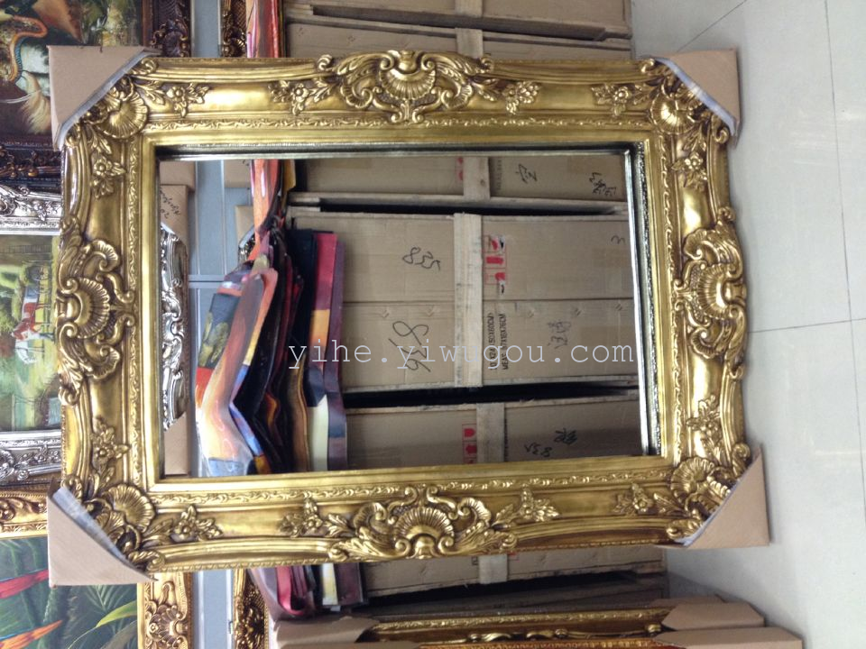 Factory Export European Oil Painting 60X 90cm | Antique Gold Photo Frame | Wedding Display Frame