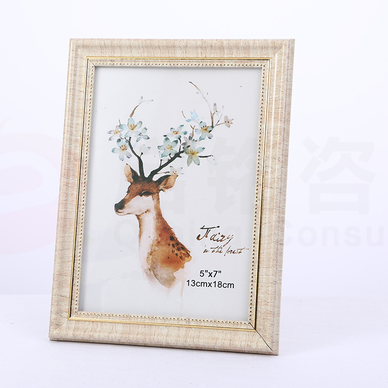 New Modern Minimalist Creative Table Photo Frame 6-Inch 7-Inch Living Room Bedroom Study Photo Frame and Picture Frame Wholesale