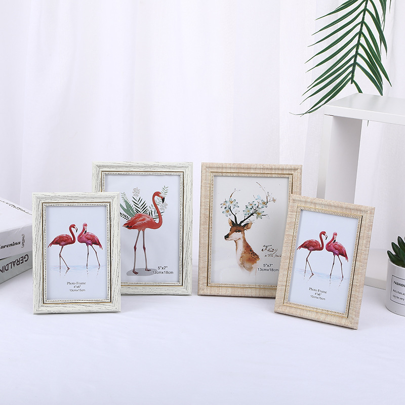 New Modern Minimalist Creative Table Photo Frame 6-Inch 7-Inch Living Room Bedroom Study Photo Frame and Picture Frame Wholesale