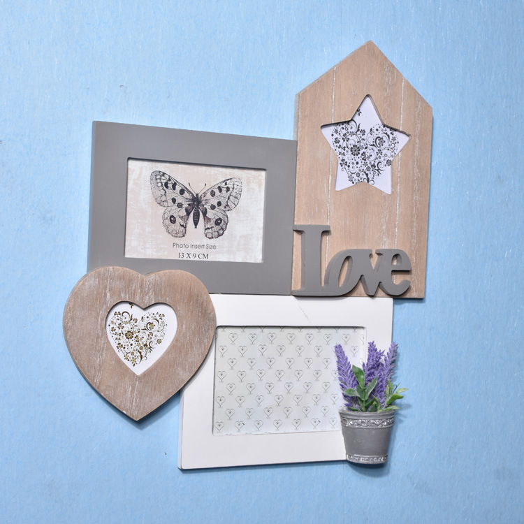 Factory Direct Sales European Home Distressed Photo Frame Hanging Creative Photo Wall Wooden Crafts Photo Frame Photo Wholesale Factory Direct Sales European Home Distressed Photo Frame Hanging Creative Photo Wall Wooden Crafts Photo Frame Photo Wholesale