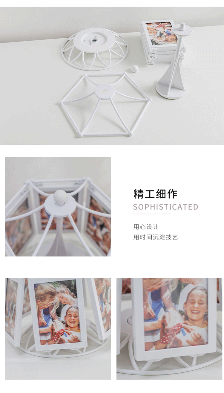 New Photo Frame Rotating Dream Ferris Wheel Picture Frame Creative Mechanical Clockwork Photo Frame Decoration Photo Frame Wholesale New Photo Frame Rotating Dream Ferris Wheel Picture Frame Creative Mechanical Clockwork Photo Frame Decoration Photo Frame Wholesale
