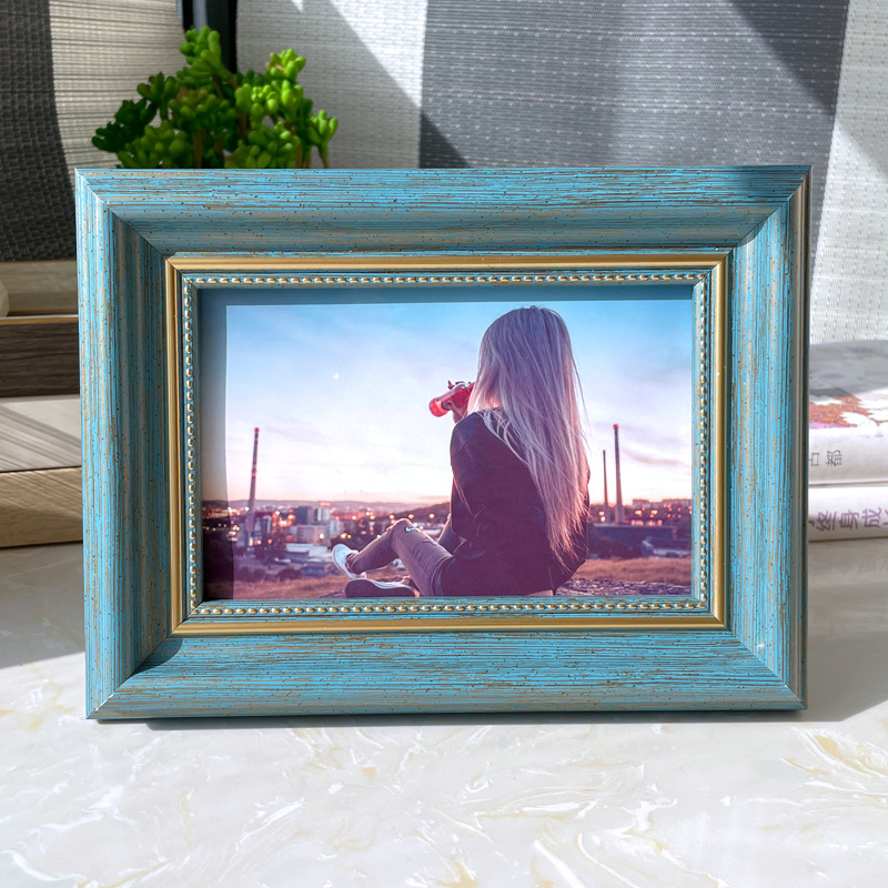 Photo Frame Decoration Creative Photo Wash 5-Inch 6-Inch 7-Inch 8-Inch Wall Hanging Combination Photo Couple Wedding Photo