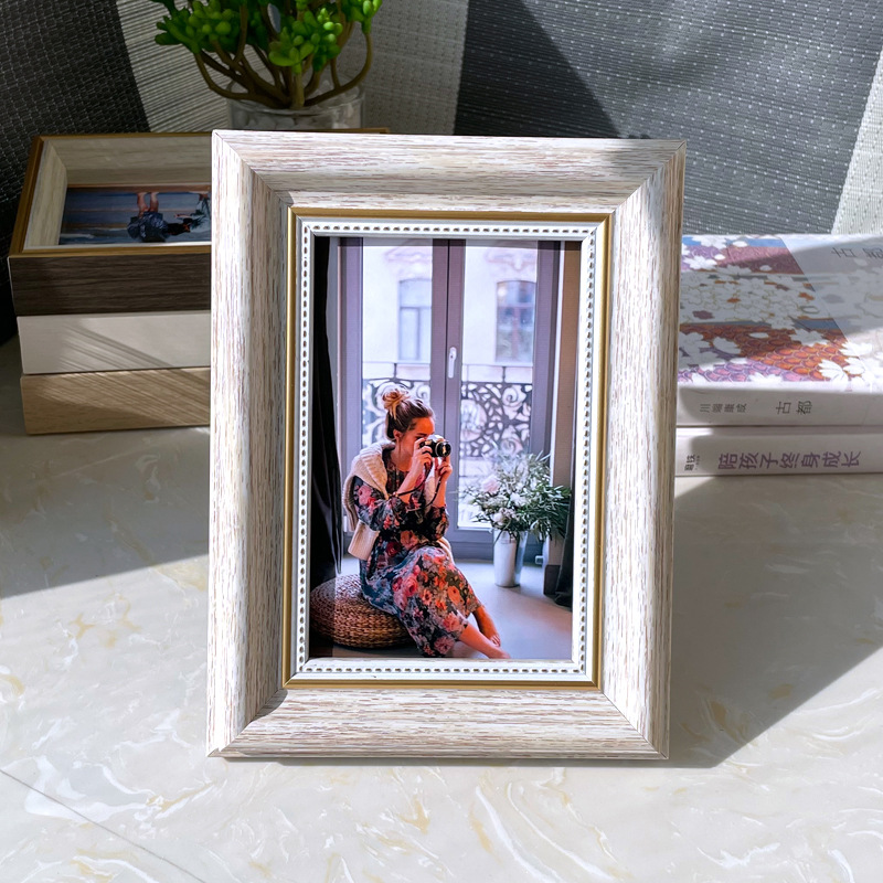 Photo Frame Decoration Creative Photo Wash 5-Inch 6-Inch 7-Inch 8-Inch Wall Hanging Combination Photo Couple Wedding Photo