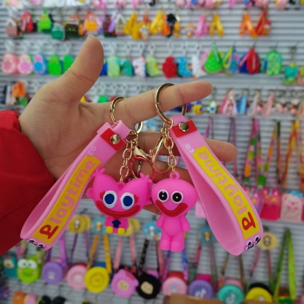 Poppy Playtime Small Gift Doll Bobbi's Game Time Small Ornament Hanging Decor Leather Rope Keychain Poppy Playtime Small Gift Doll Bobbi's Game Time Small Ornament Hanging Decor Leather Rope Keychain