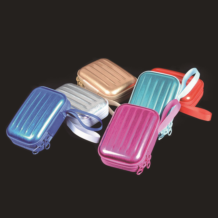 Creative Las Rectangular Zipper Bag Earphone Keychain Storage Box Tinplate Storage Coin Purse Customization Creative Las Rectangular Zipper Bag Earphone Keychain Storage Box Tinplate Storage Coin Purse Customization
