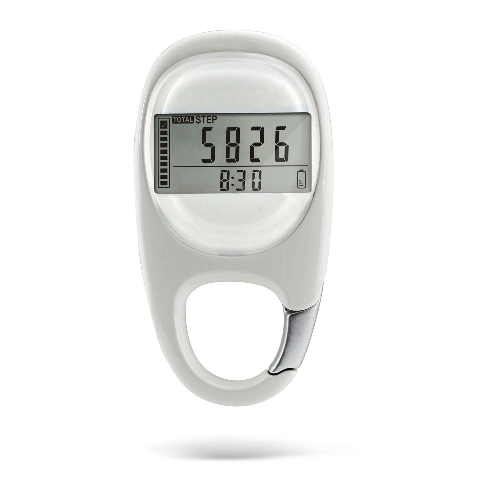 Climbing Button Carabiner Pedometer 3D Pedometer Pedometer Keychain Pedometer Electronic Pedometer