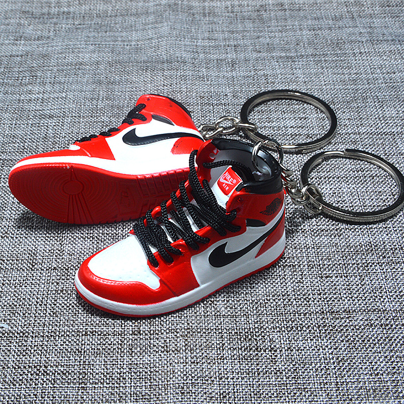 Liudan Toy Supply Keychain Acrylic Basketball Shoes Three-Dimensional Model Car Key Pendant One Piece Dropshipping
