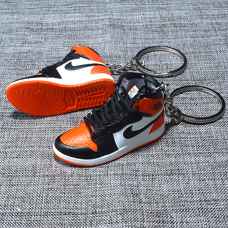 Liudan Toy Supply Keychain Acrylic Basketball Shoes Three-Dimensional Model Car Key Pendant One Piece Dropshipping
