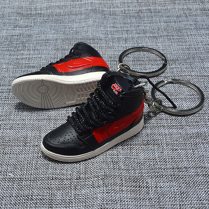 Liudan Toy Supply Keychain Acrylic Basketball Shoes Three-Dimensional Model Car Key Pendant One Piece Dropshipping