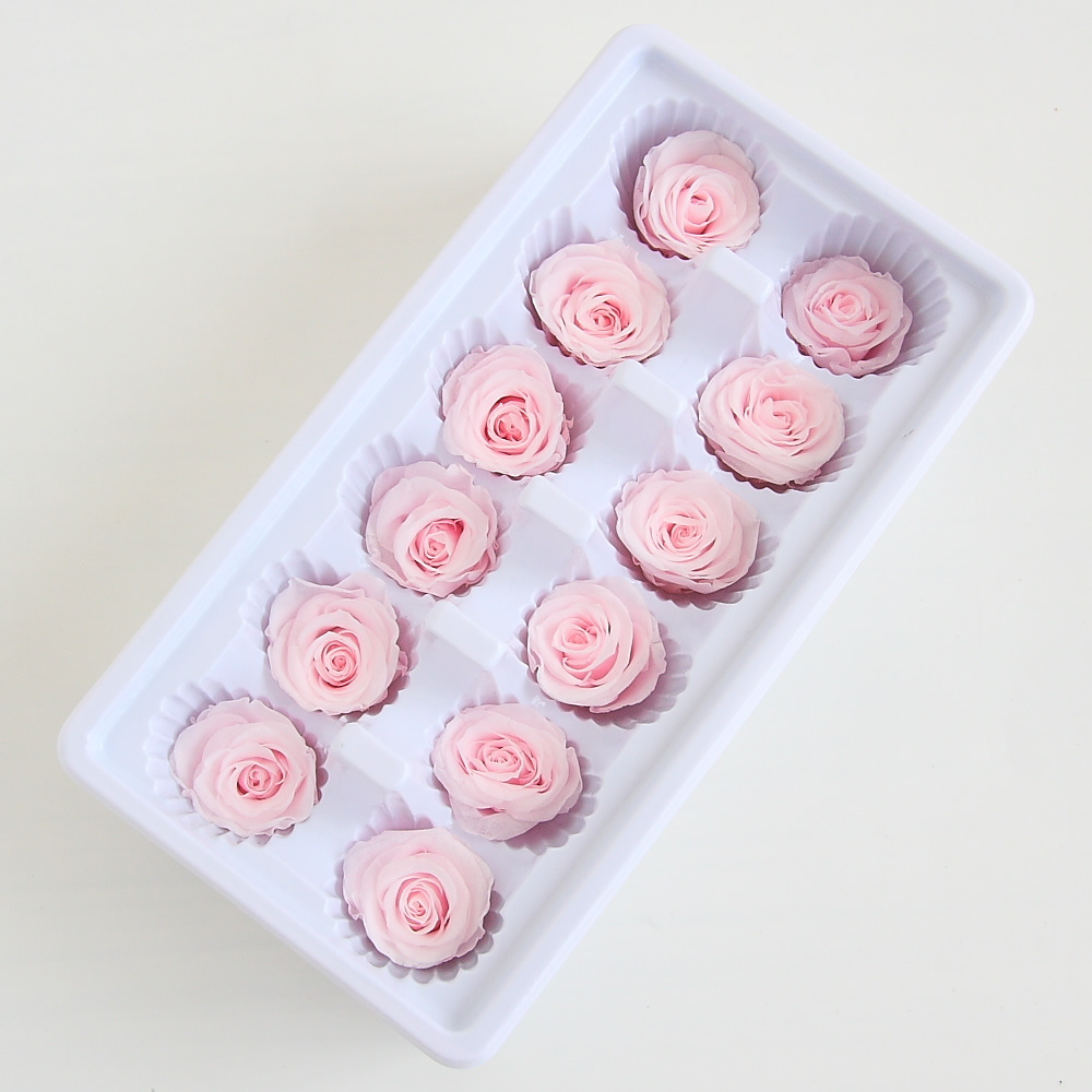 Grade Preserved Fresh Flower Keychain Making Car Hanging Accessories Gift Box Flowers DIY Auxiliary Materials Garland