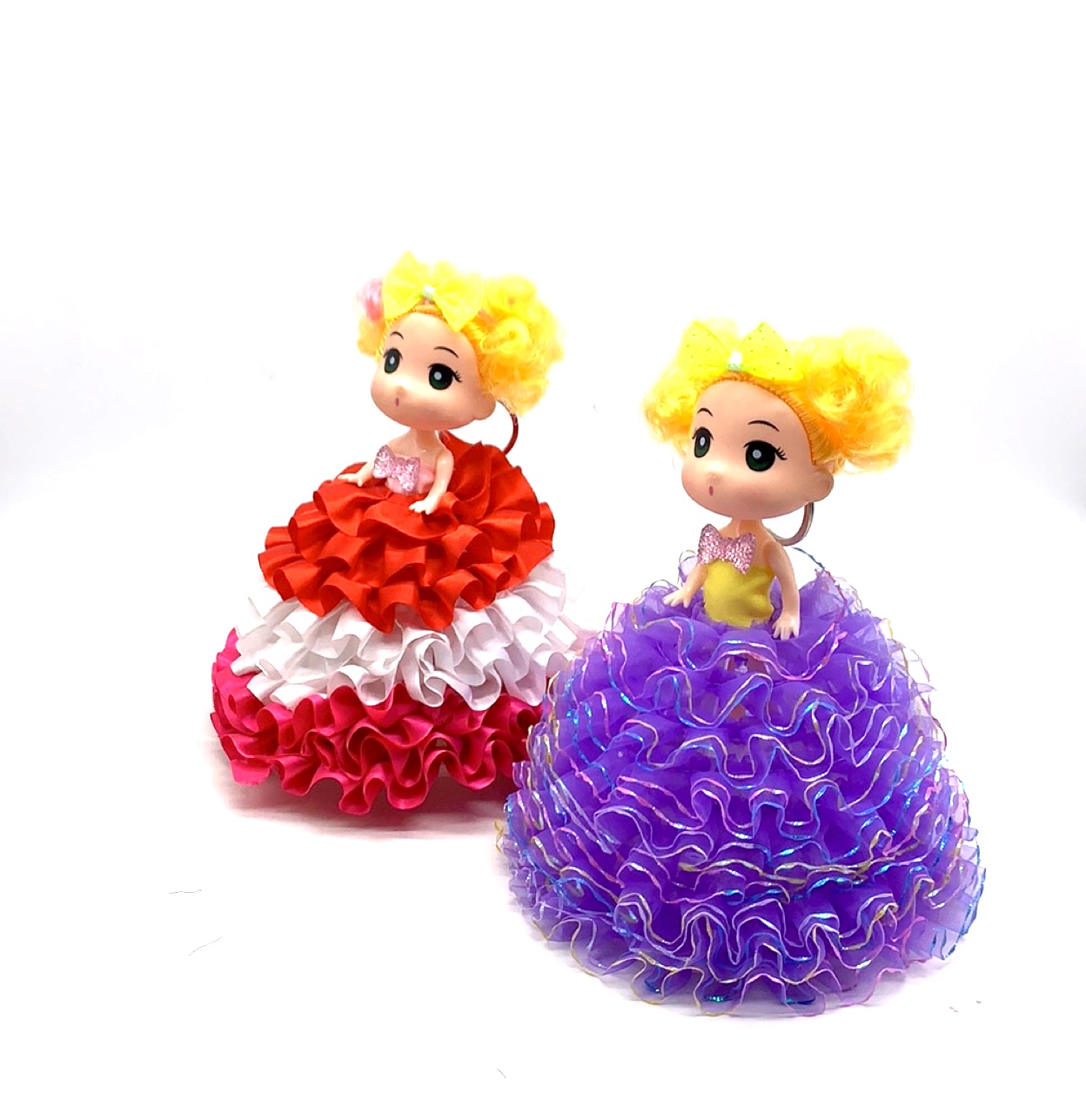 Barbie Princess Confused Wedding Doll Keychain Children's Handbag Pendant Princess Decoration Toys Barbie Princess Confused Wedding Doll Keychain Children's Handbag Pendant Princess Decoration Toys