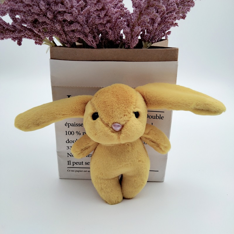 Internet Celebrity Korean Cute Long Eared Rabbit Keychain Plush Bunny Pendant Doll Wedding Favors Bag Ornaments for Internet Celebrity Korean Cute Long Eared Rabbit Keychain Plush Bunny Pendant Doll Wedding Favors Bag Ornaments for