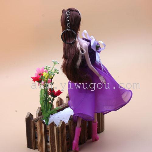 Korean Style Ddung Barbie Doll Wedding Doll Toys Keychain Handbag Pendant Korean Style Ddung Barbie Doll Wedding Doll Toys Keychain Handbag Pendant