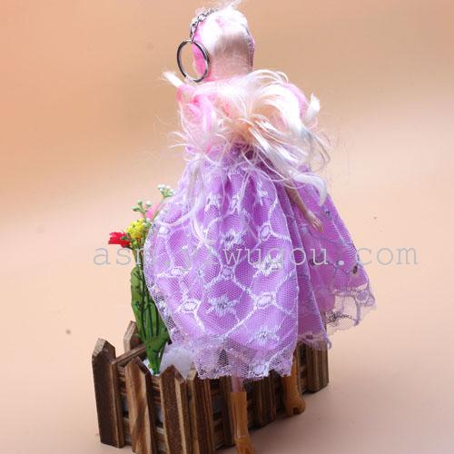 Korean Style Ddung Barbie Doll Wedding Doll Toys Keychain Handbag Pendant Korean Style Ddung Barbie Doll Wedding Doll Toys Keychain Handbag Pendant