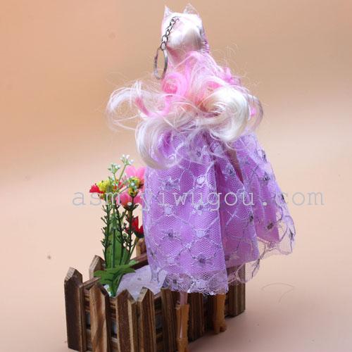 Korean Style Ddung Barbie Doll Wedding Doll Toys Keychain Handbag Pendant Korean Style Ddung Barbie Doll Wedding Doll Toys Keychain Handbag Pendant