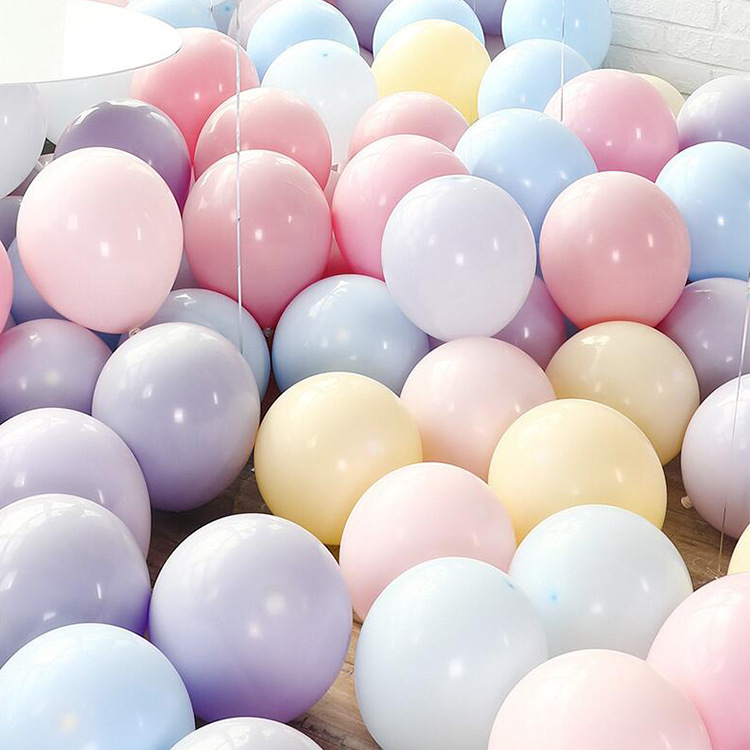 Macaron Balloon 18-Inch 12-Inch 10-Inch Rubber Balloons Holiday Wedding Party Balloon Wedding Room Decoration Balloon