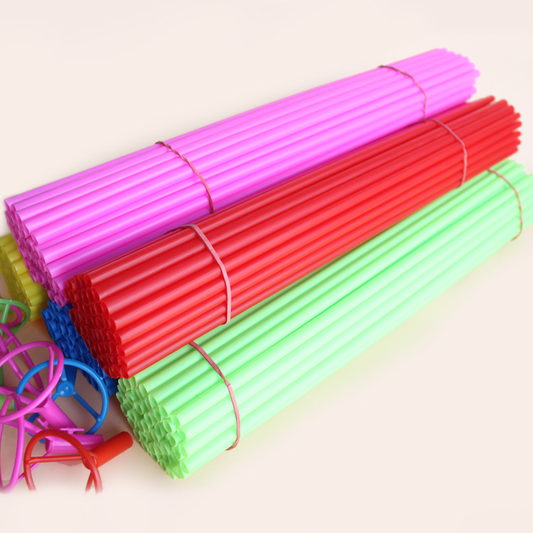 New Material 40cm Aluminum Film Balloon Stick Mixed Color Balloon Pole Cup Handle in Stock Wholesale New Material 40cm Aluminum Film Balloon Stick Mixed Color Balloon Pole Cup Handle in Stock Wholesale