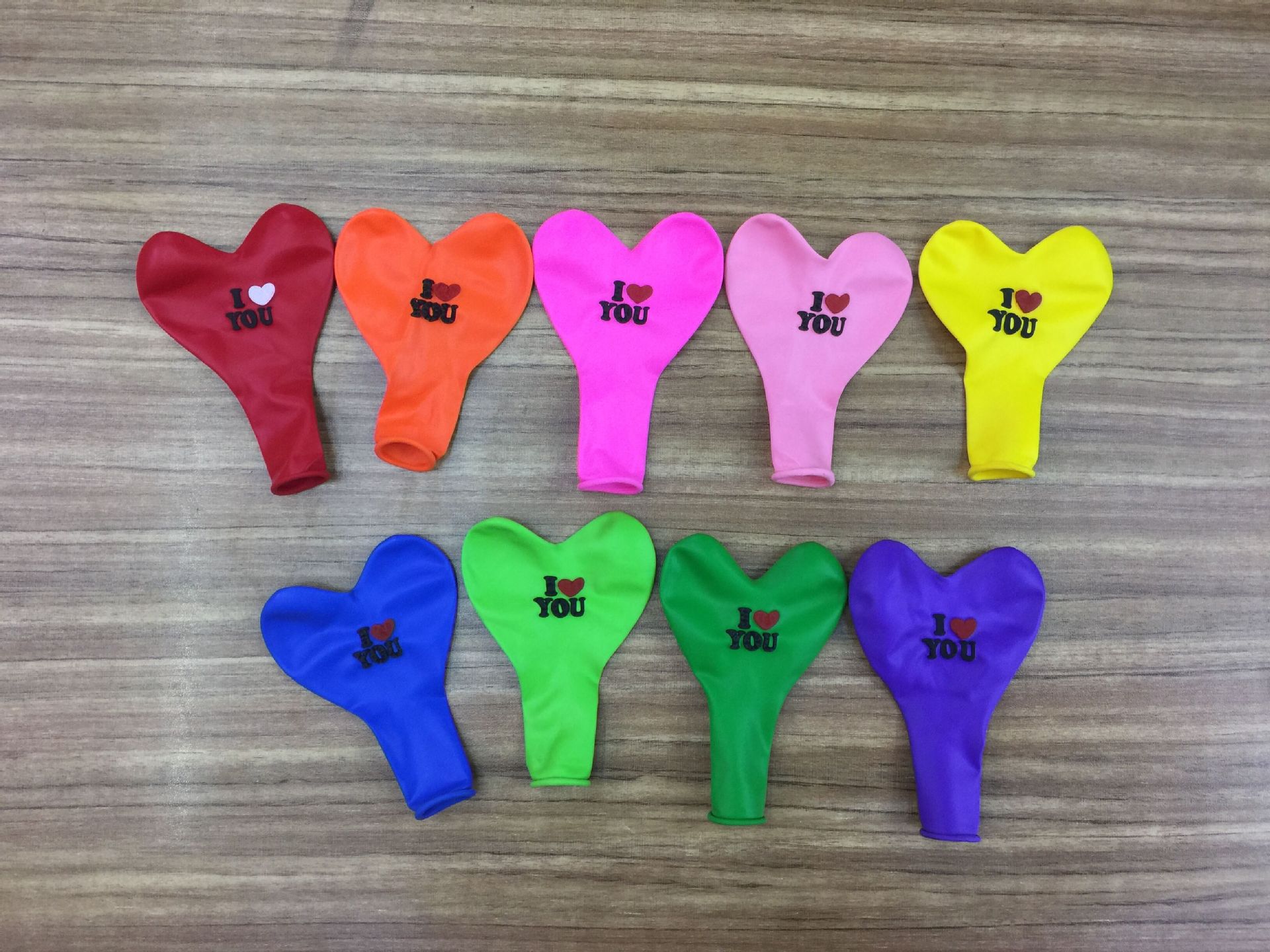 Factory Direct Sales 2.2G Thickened Chicken Hearts Love You Wedding Celebration Decoration Peach Heart Balloon Photo Decoration Heart-Shaped Balloon