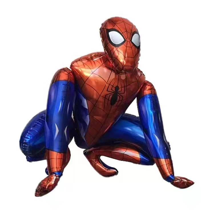 Assembled Three-Dimensional Spider-Man Batman Iron Man Aluminum Foil Balloon Avengers Balloon Assembled Three-Dimensional Spider-Man Batman Iron Man Aluminum Foil Balloon Avengers Balloon