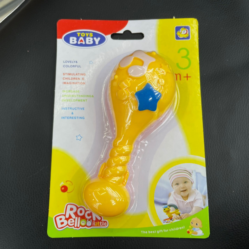 Rattle Stick Children's Balloon Stick Stick Floating Carving Baby Rattle Rattle Double-Sided High Saturation Eye-Catching Children's Educational Play Rattle Stick Children's Balloon Stick Stick Floating Carving Baby Rattle Rattle Double-Sided High Saturation Eye-Catching Children's Educational Play