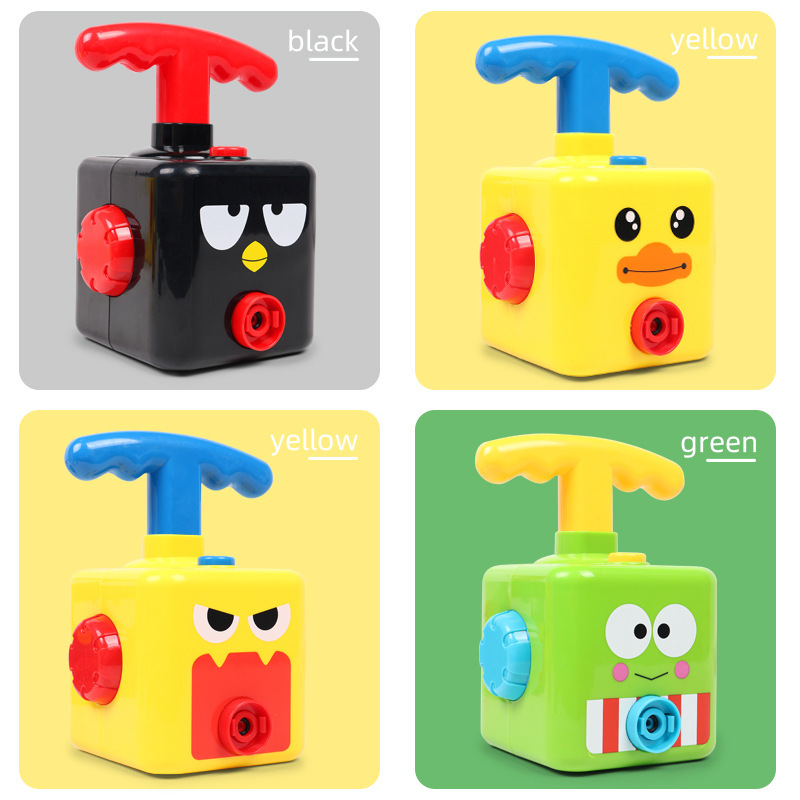 Balloon Hybrid Power Automobile Toy Press Power Balloon Car Educational Kindergarten Early Educational Teaching Aid