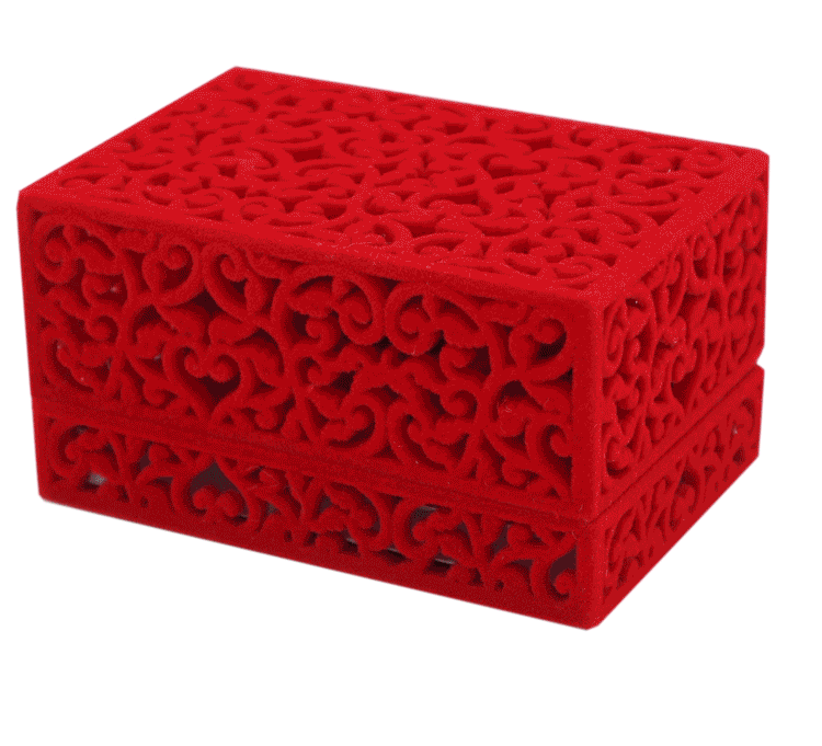 Flannelette jewelry box ring box pendant box bracelet box manufacturer direct sales accessories box set box gift box Flannelette jewelry box ring box pendant box bracelet box manufacturer direct sales accessories box set box gift box