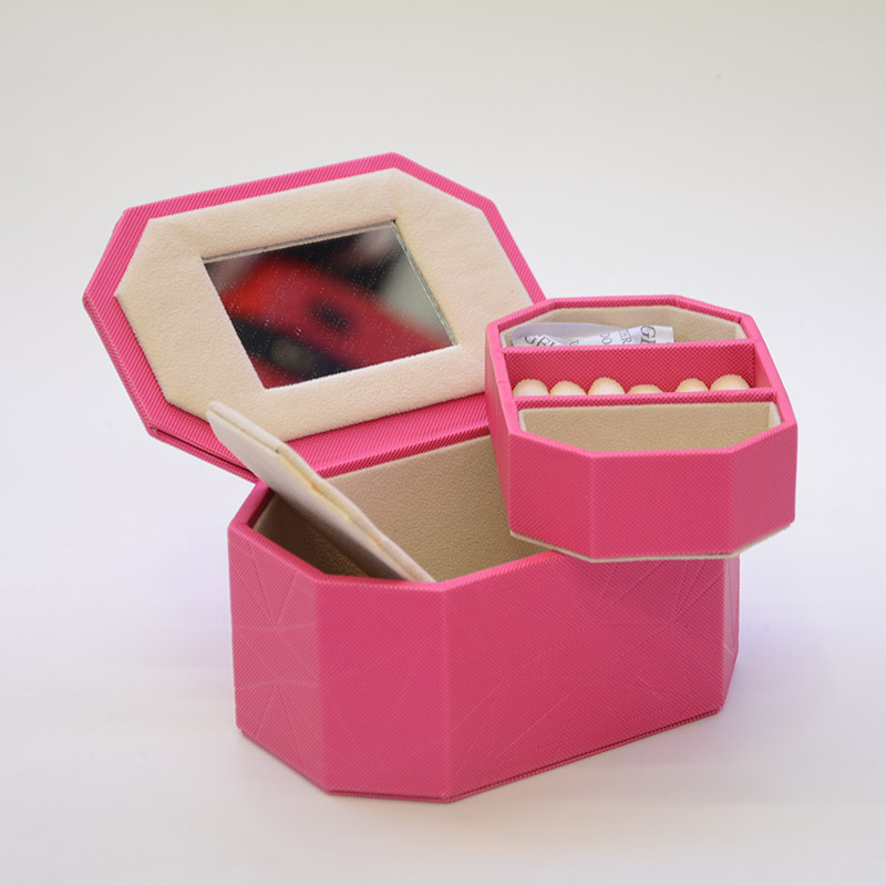 Factory Direct Sales Small Ring Jewelry Box with Lid Jewelry Box Jewelry Box Jewelry Storage Box Stud Earrings Box Ring Box