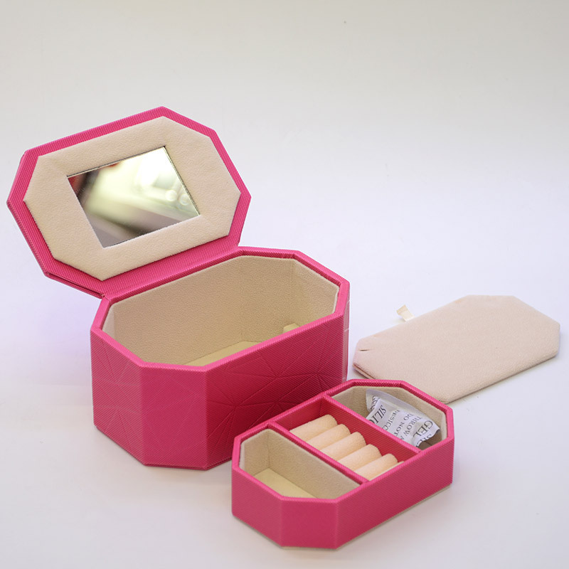Factory Direct Sales Small Ring Jewelry Box with Lid Jewelry Box Jewelry Box Jewelry Storage Box Stud Earrings Box Ring Box