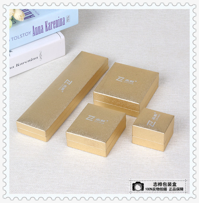 Ring box jewelry box pendant box bracelet box necklace box leather frosted face gift box