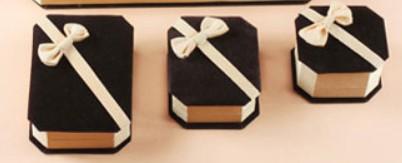 Velvet jewelry box jewelry box high-grade Velvet jewelry box cosmetic jewelry ring box