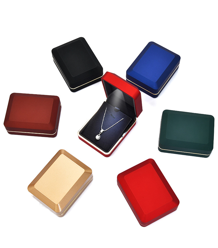 Fenfen Packaging Factory Direct Sales Jewelry Box Jewelry Box Ring Box Pendant Necklace Box Customized with LED Light