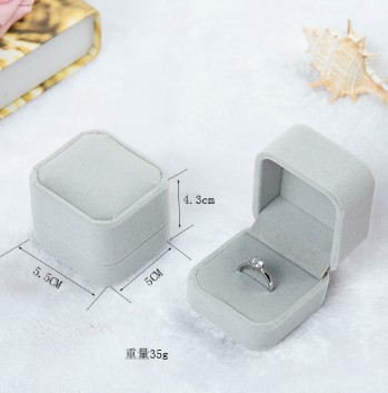 Flannel Ring Box Jewelry Box Badge Box Pink Gray Jewelry Box Jewelry Ring Box Wholesale Flannel Ring Box Jewelry Box Badge Box Pink Gray Jewelry Box Jewelry Ring Box Wholesale