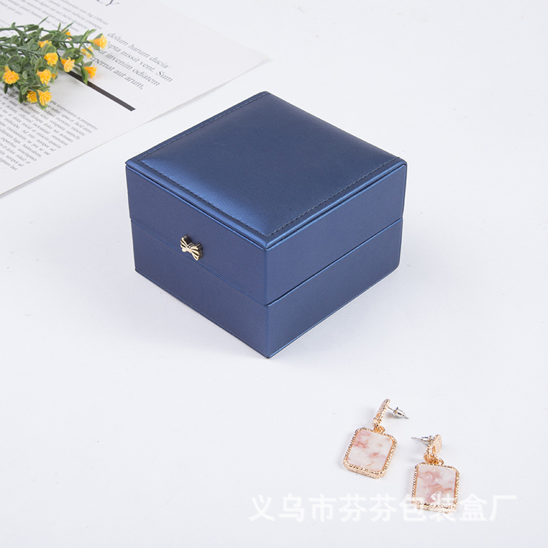 Factory Direct Sales High-End Ornament LED Light Ring Box Double Ring Box Watch Box Jewelry Box Custom Factory Direct Sales High-End Ornament LED Light Ring Box Double Ring Box Watch Box Jewelry Box Custom