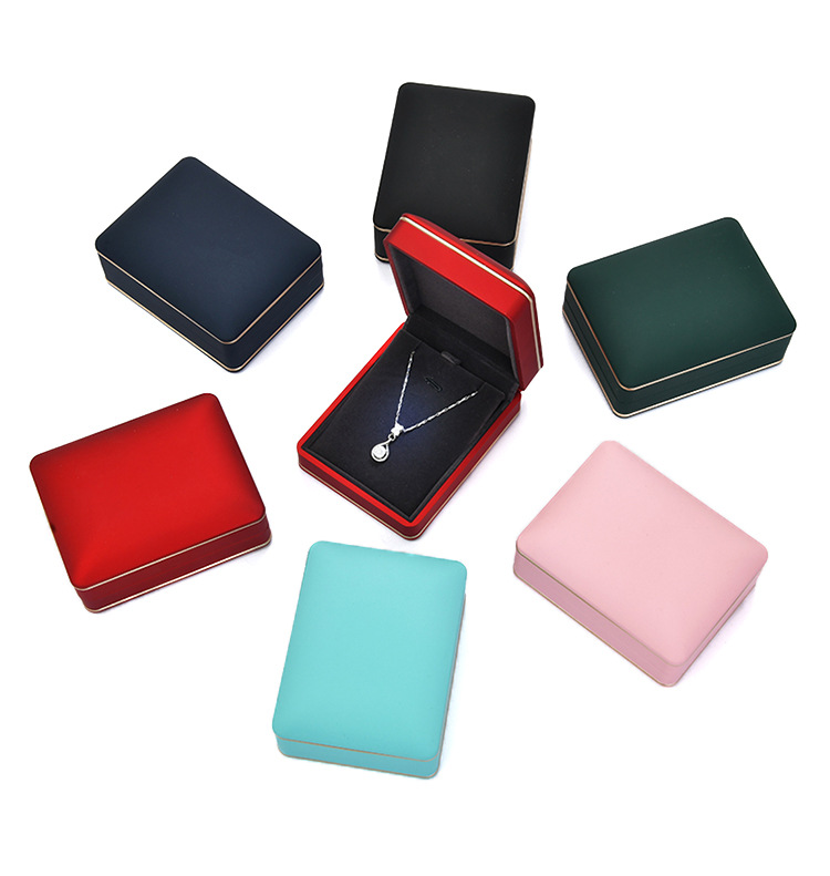 Fenfen Packaging Factory Direct Sales Jewelry Box Jewelry Box Ring Box Pendant Necklace Box Customized with LED Light