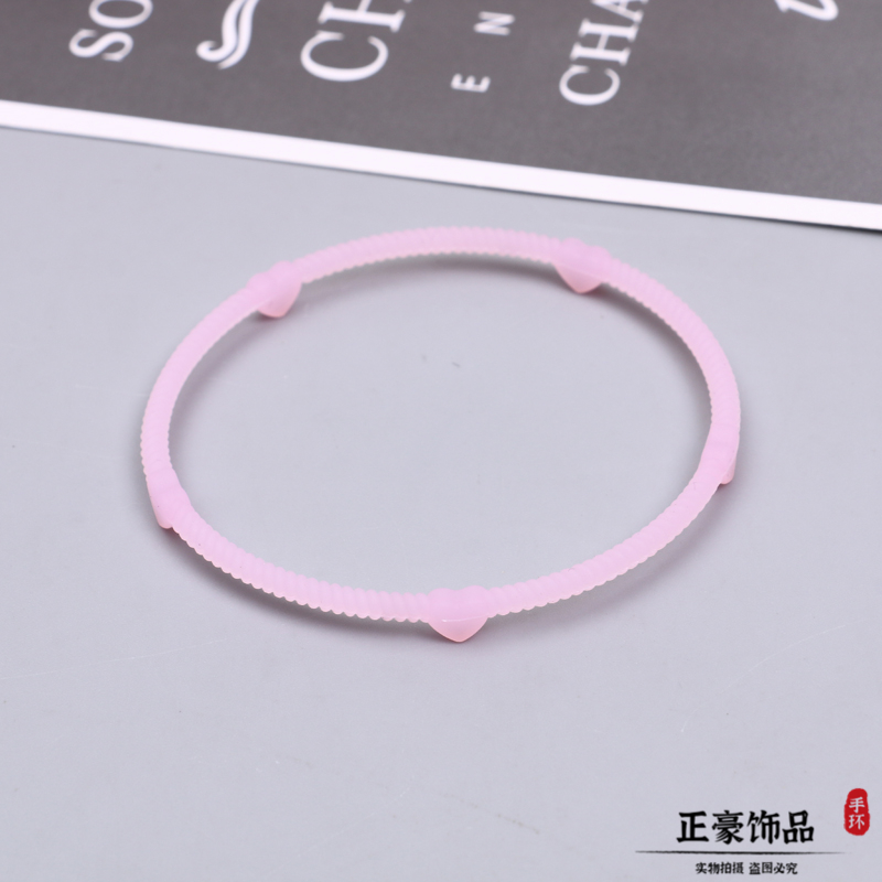 Colorful Children&#039;s Silicone Bracelet Customized Printable Lettering Logo Wrist Strap for Sports Men&#039;s and Women&#039;s Luminous Bracelet