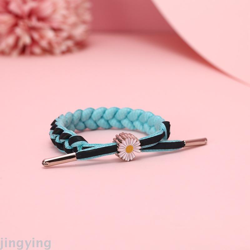 The New Daisy dazzle bracelet g-dragon with a small Daisy holographic laser gold powder luminous style The New Daisy dazzle bracelet g-dragon with a small Daisy holographic laser gold powder luminous style