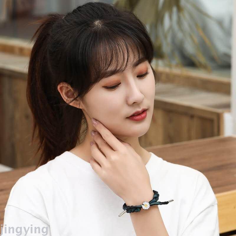The New Daisy dazzle bracelet g-dragon with a small Daisy holographic laser gold powder luminous style The New Daisy dazzle bracelet g-dragon with a small Daisy holographic laser gold powder luminous style